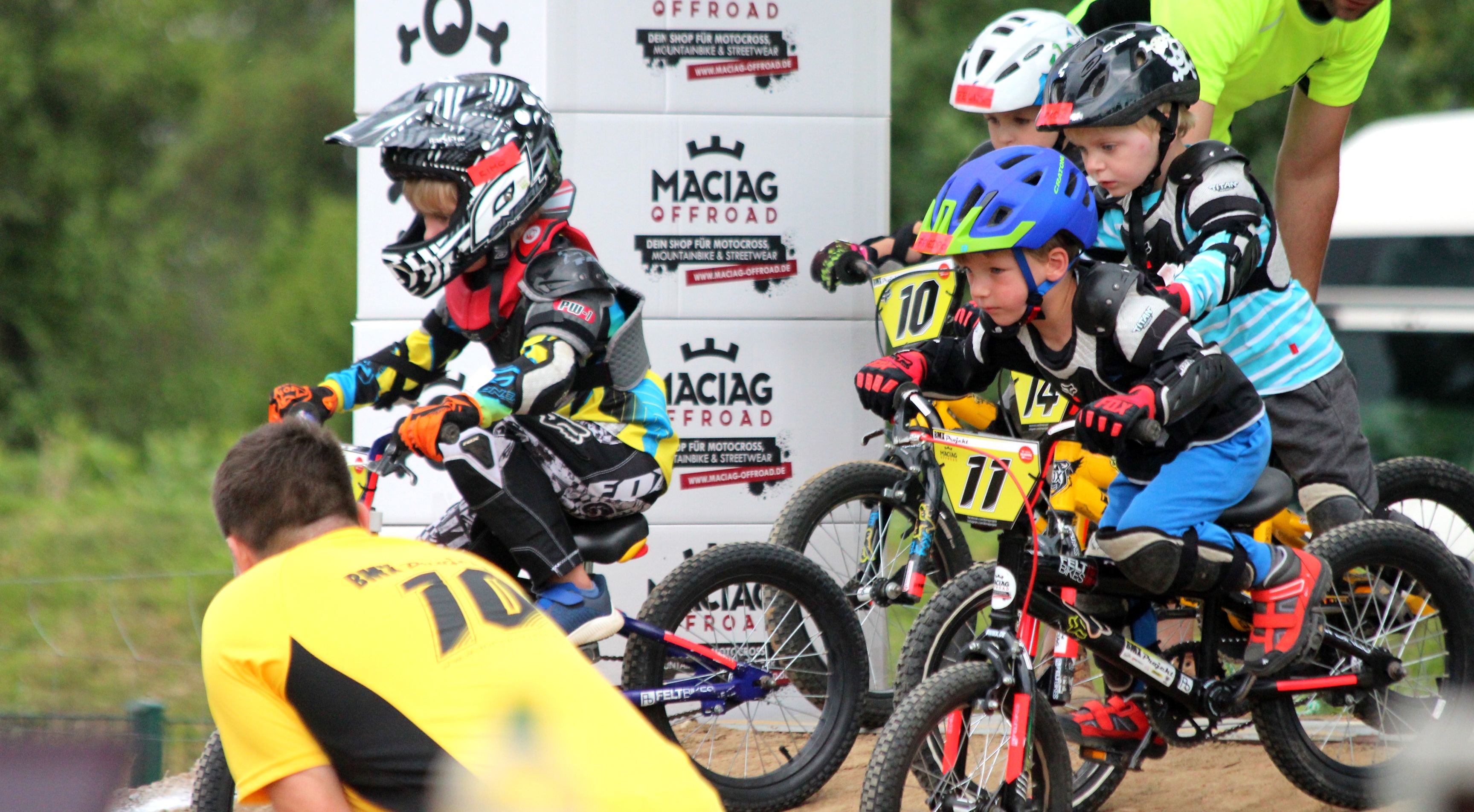 BMX Kids am Startgate
